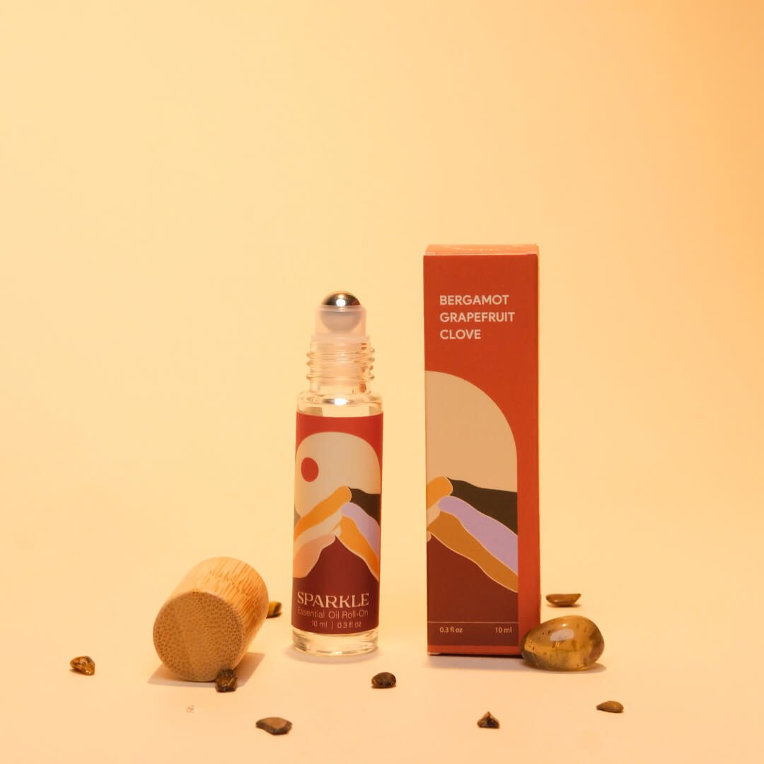 Innerfyre Sparkle Essential Oil Roll On (Bergamot, Grapefruit, Clove)