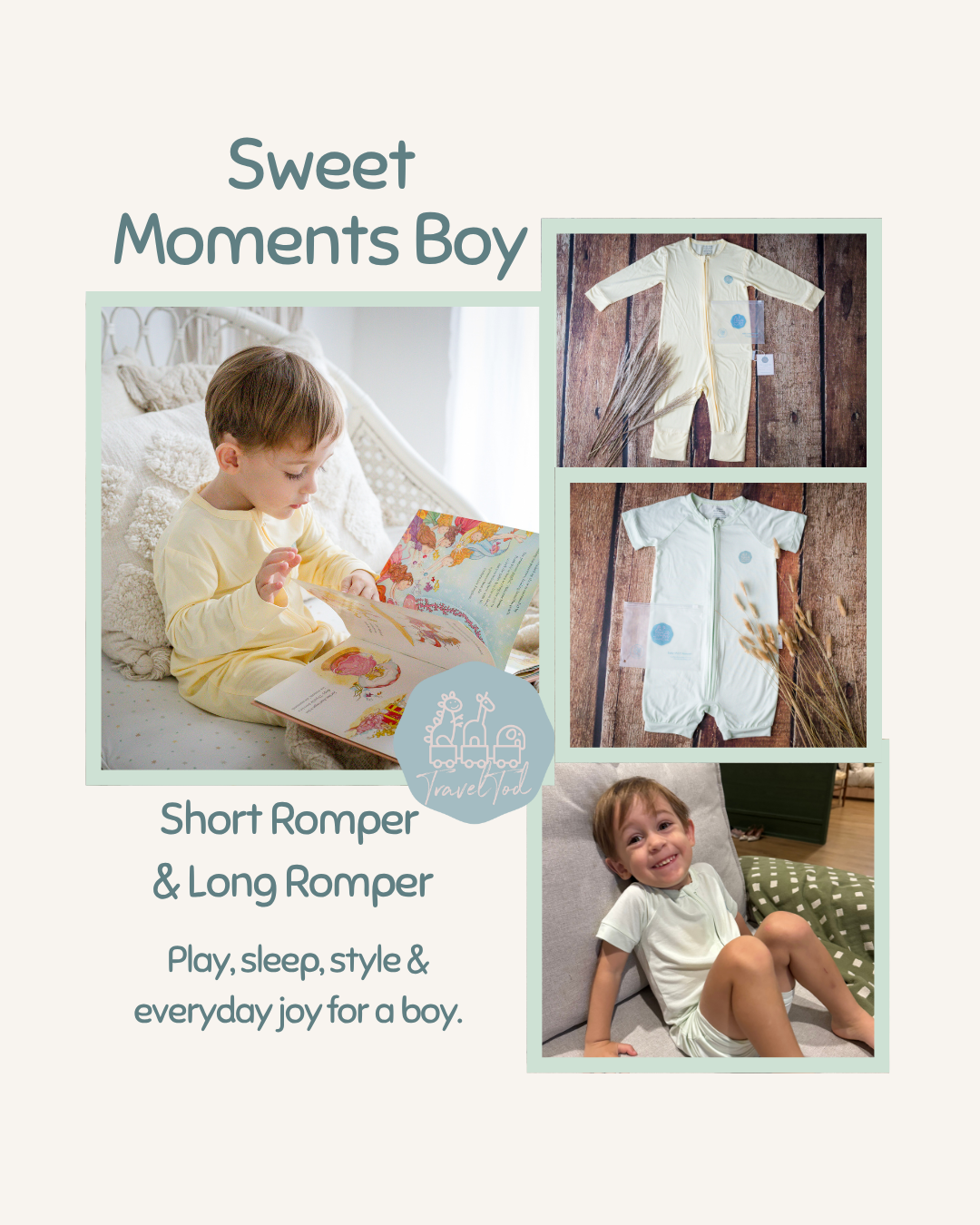 TravelTod Sweet Moments Boy Gift Set