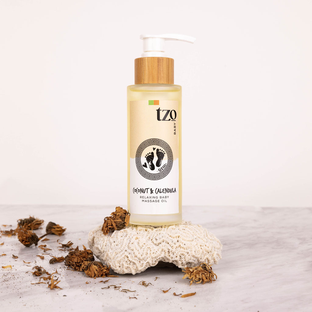 tZO Natural Relaxing Baby Massage Oil 160ml