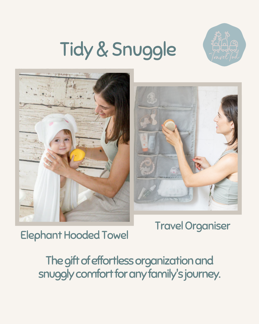 TravelTod Tidy and Snuggle Gift Set