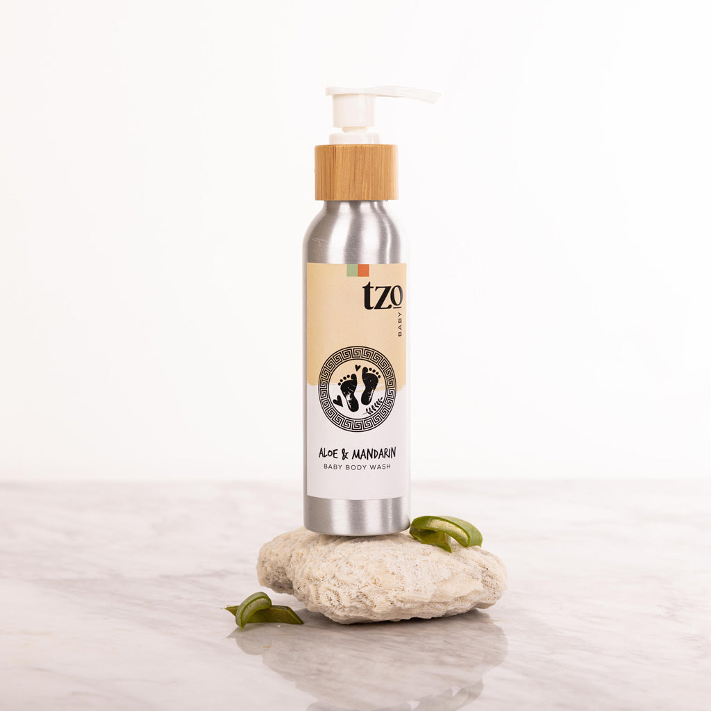 tZO Natural Baby Wash (Fragrance Free) 160ml