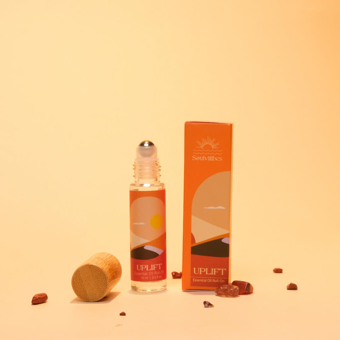Innerfyre Uplift Essential Oil Roll On (Tangerine, Litsea,Peppermint)