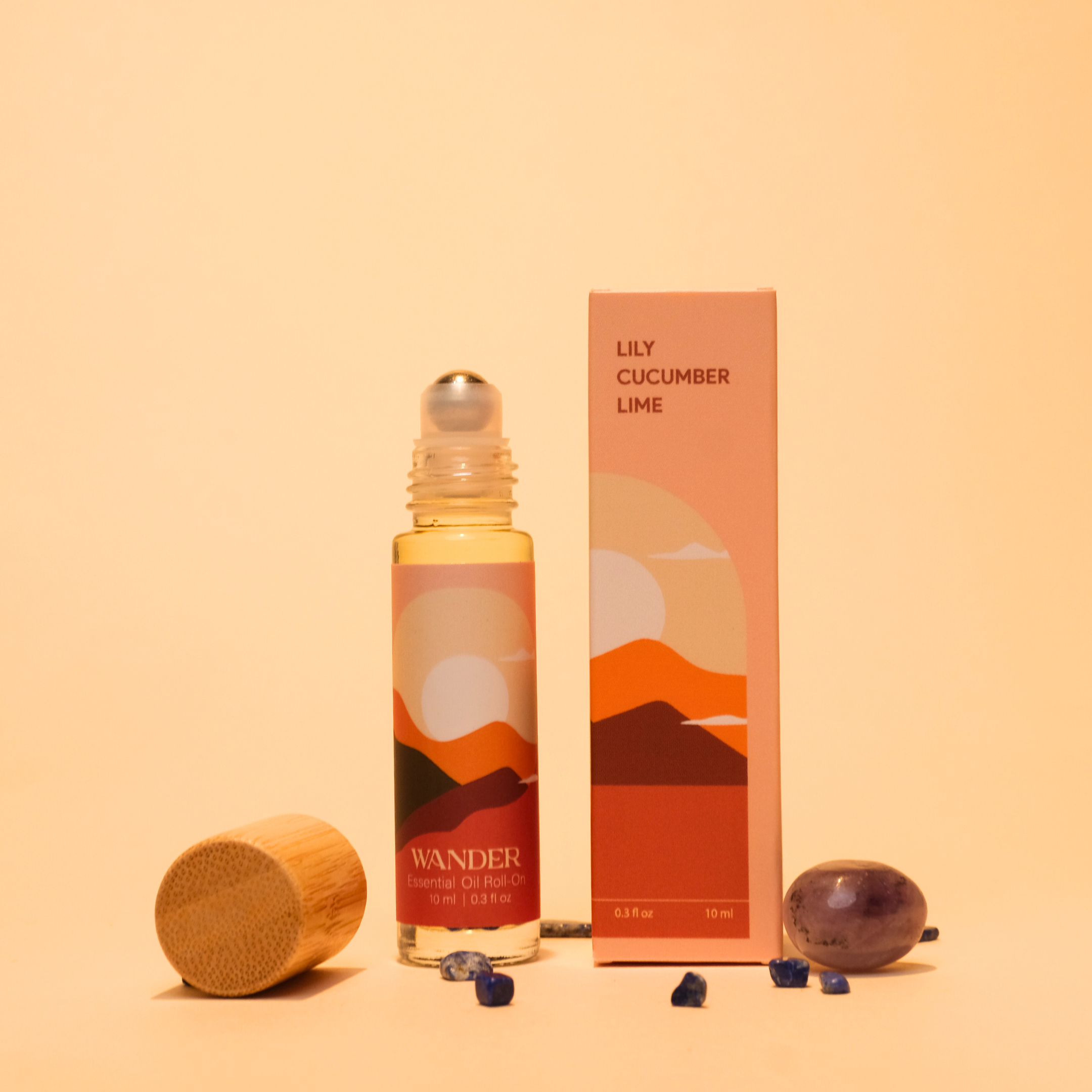 Innerfyre Wander Essential Oil Roll On (Lily, Cucumber, Lime)