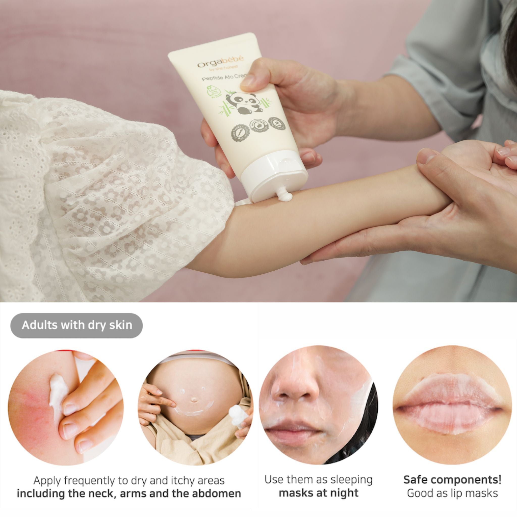 Orgabebe Peptide Ato Cream
