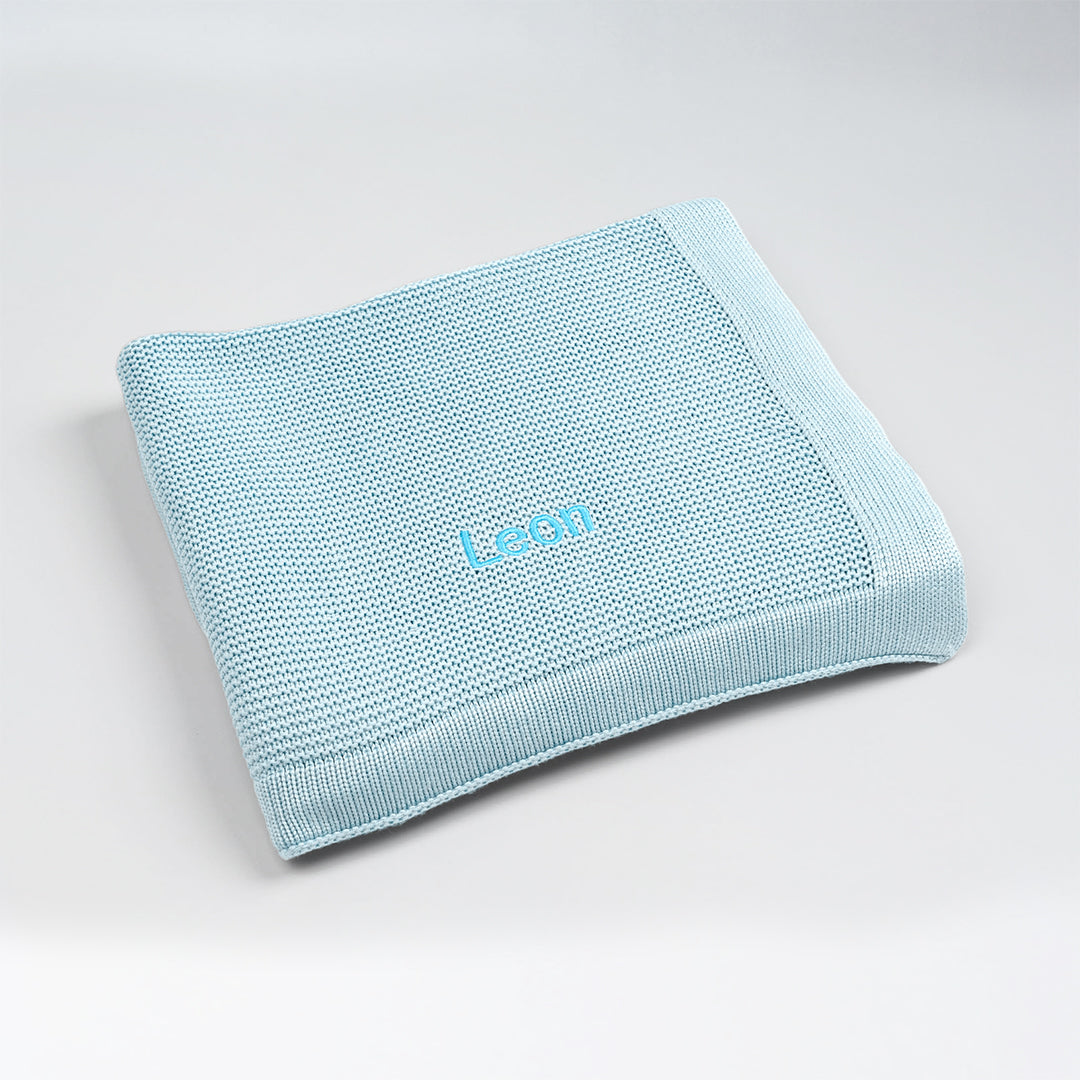 Lovingly Signed Bamboo Cellular Blanket