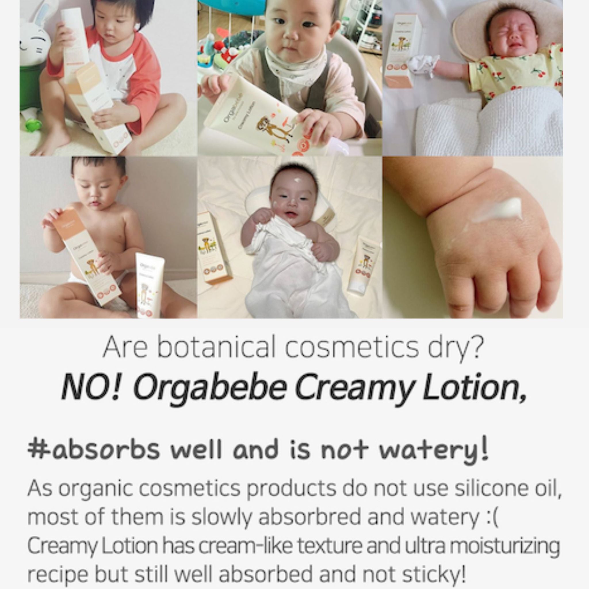 Orgabebe Creamy Lotion (300mL)