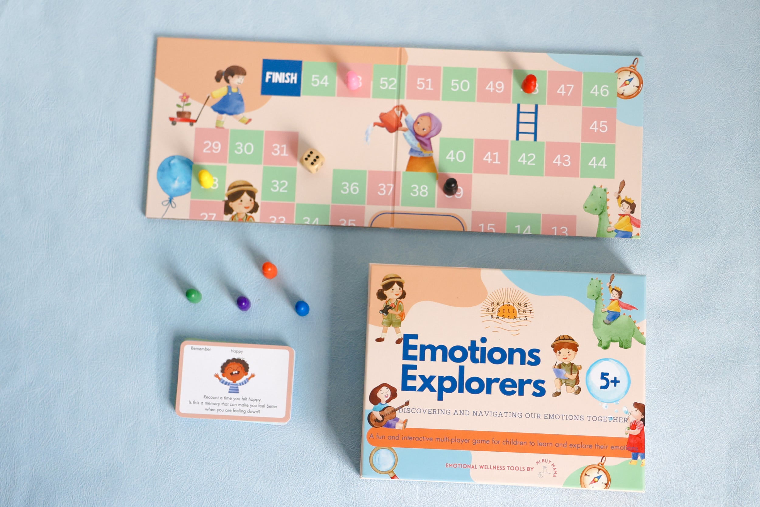 HiBuyMama Emotions Explorers Board Game