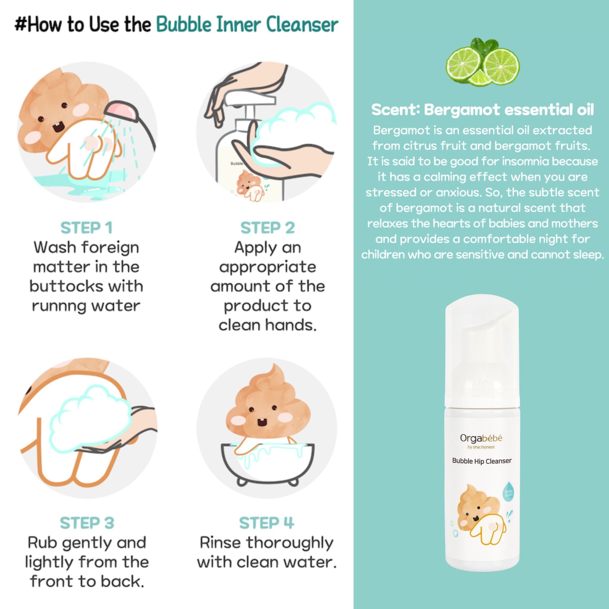 Orgabebe Bubble Inner Cleanser