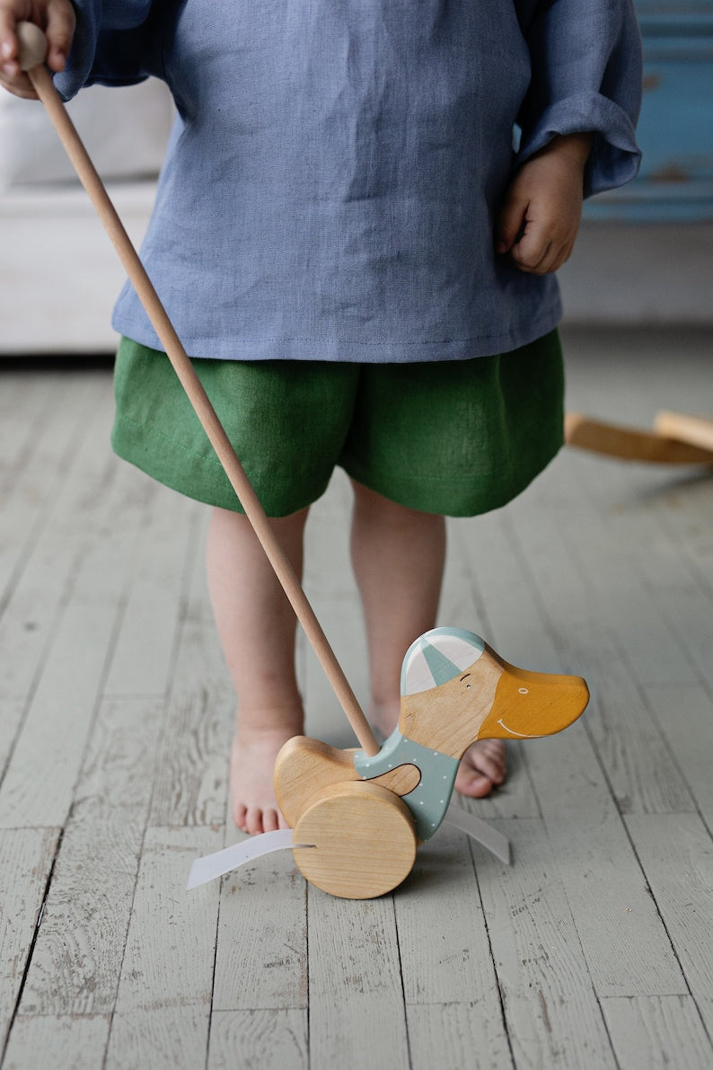 SARVA Push Toy Duck