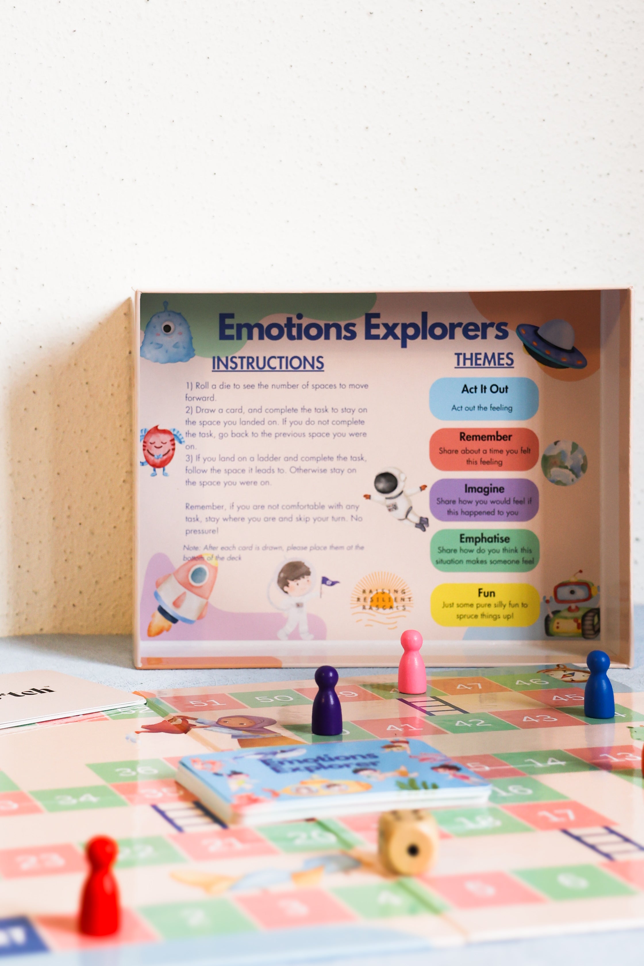 HiBuyMama Emotions Explorers Board Game
