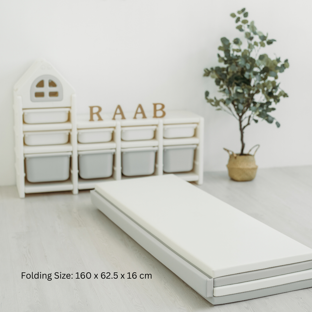 RaaB Family™ Baby SEAMLESS Playmat Toddler Premium Folding Mat 4CM Thick 160 x 234 x 4 cm