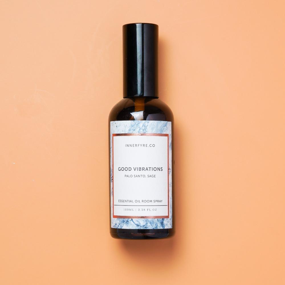 Innerfyre Good Vibrations: Palo Santo & Sage Essential Oil Spray