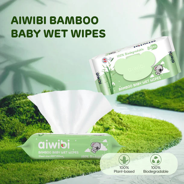 Aiwibi Premium Bamboo Baby Wipes