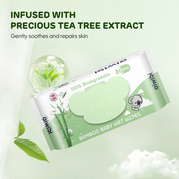 Aiwibi Premium Bamboo Baby Wipes