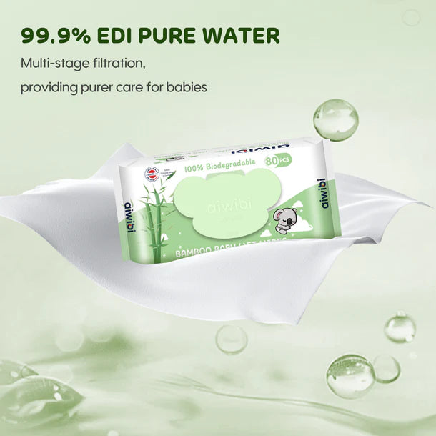 Aiwibi Premium Bamboo Baby Wipes