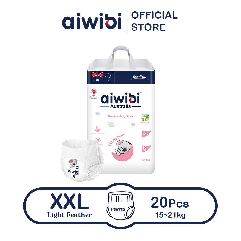 Aiwibi Natural Premium Medium Pack Diaper Pants
