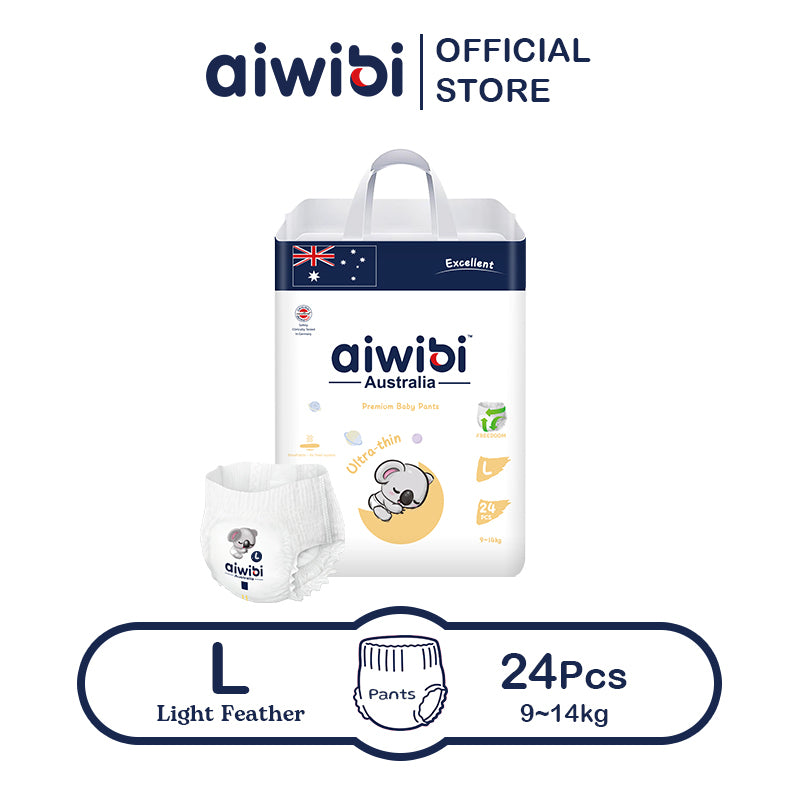 Aiwibi Natural Premium Medium Pack Diaper Pants
