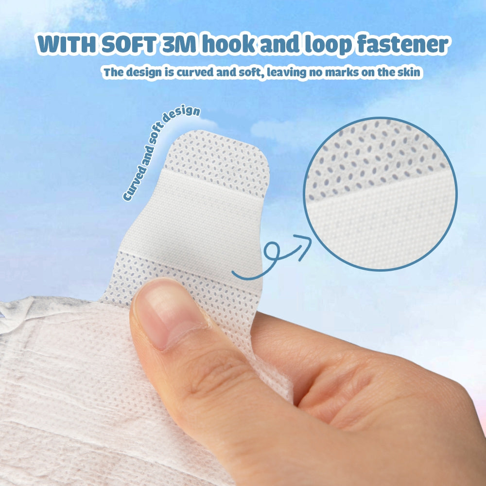 Aiwibi Premium Soft SAP Tape Adhesive Diapers NB22/ Ultra-Thin New Born Baby Diapers (<5KG)