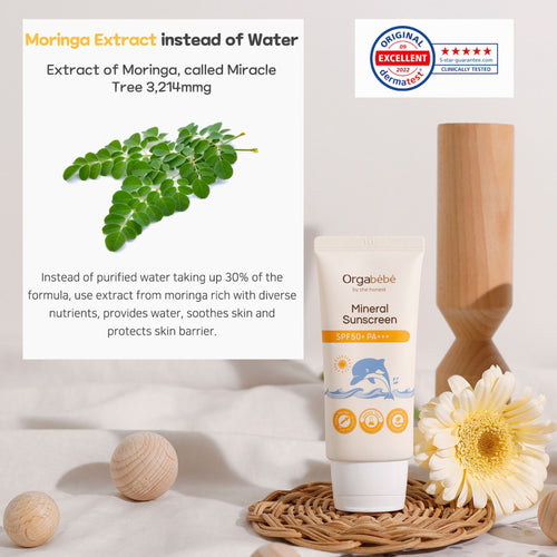 100% Mineral Sunscreen SPF50 PA+++ (50g)