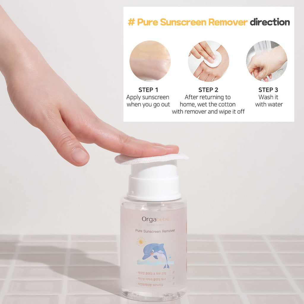 Orgabebe Sunscreen Remover (200mL)