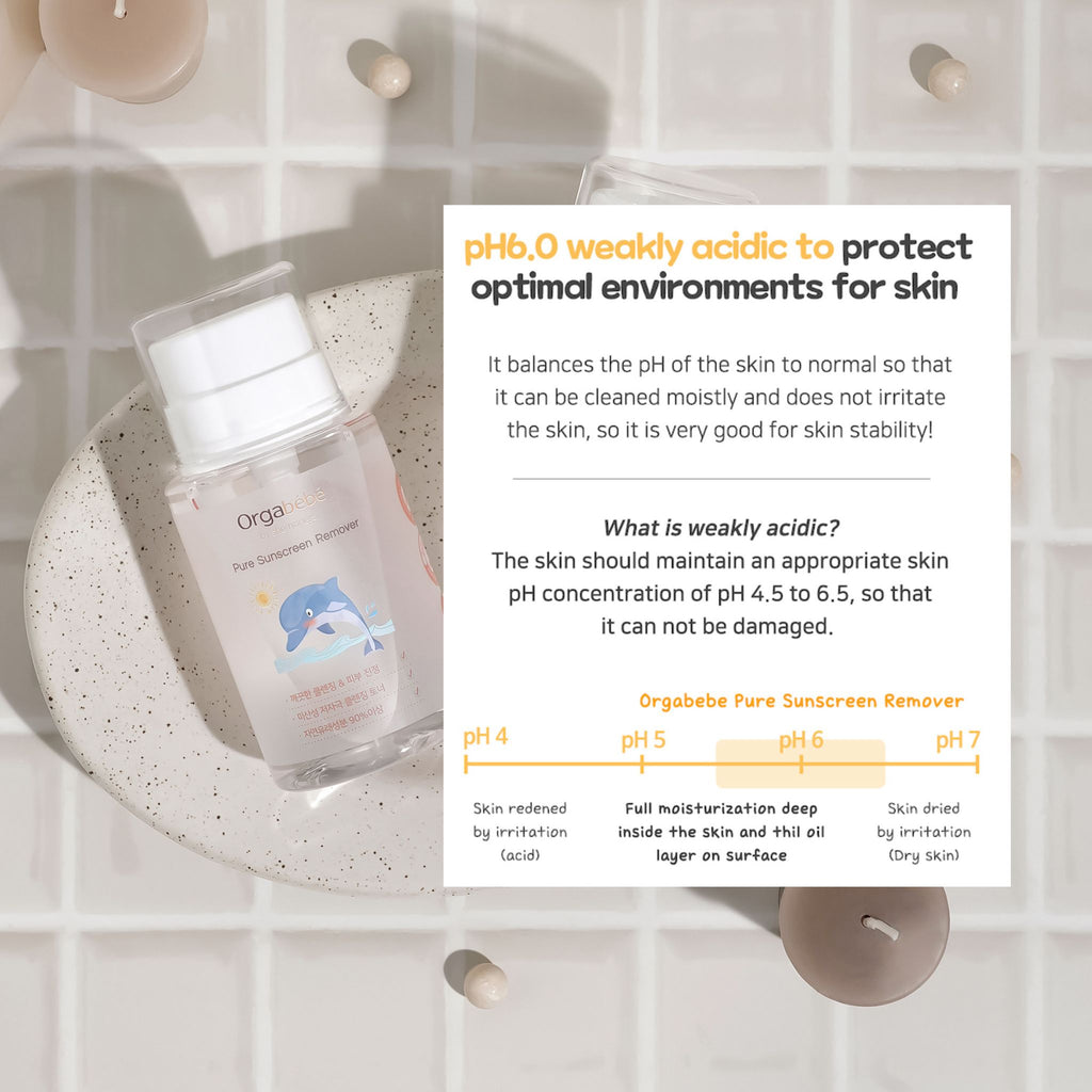 Orgabebe Sunscreen Remover (200mL)