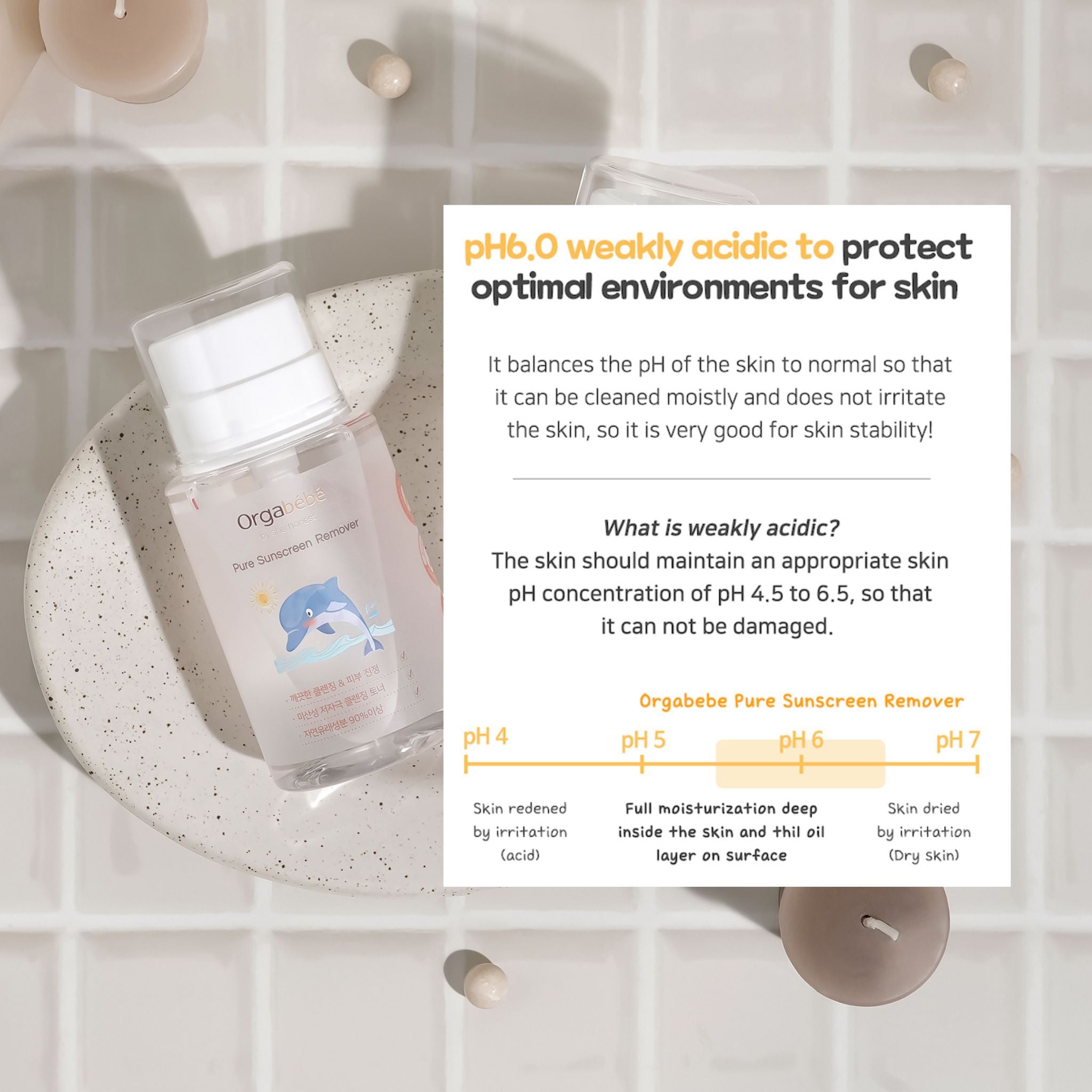 Orgabebe Sunscreen Remover (200mL)