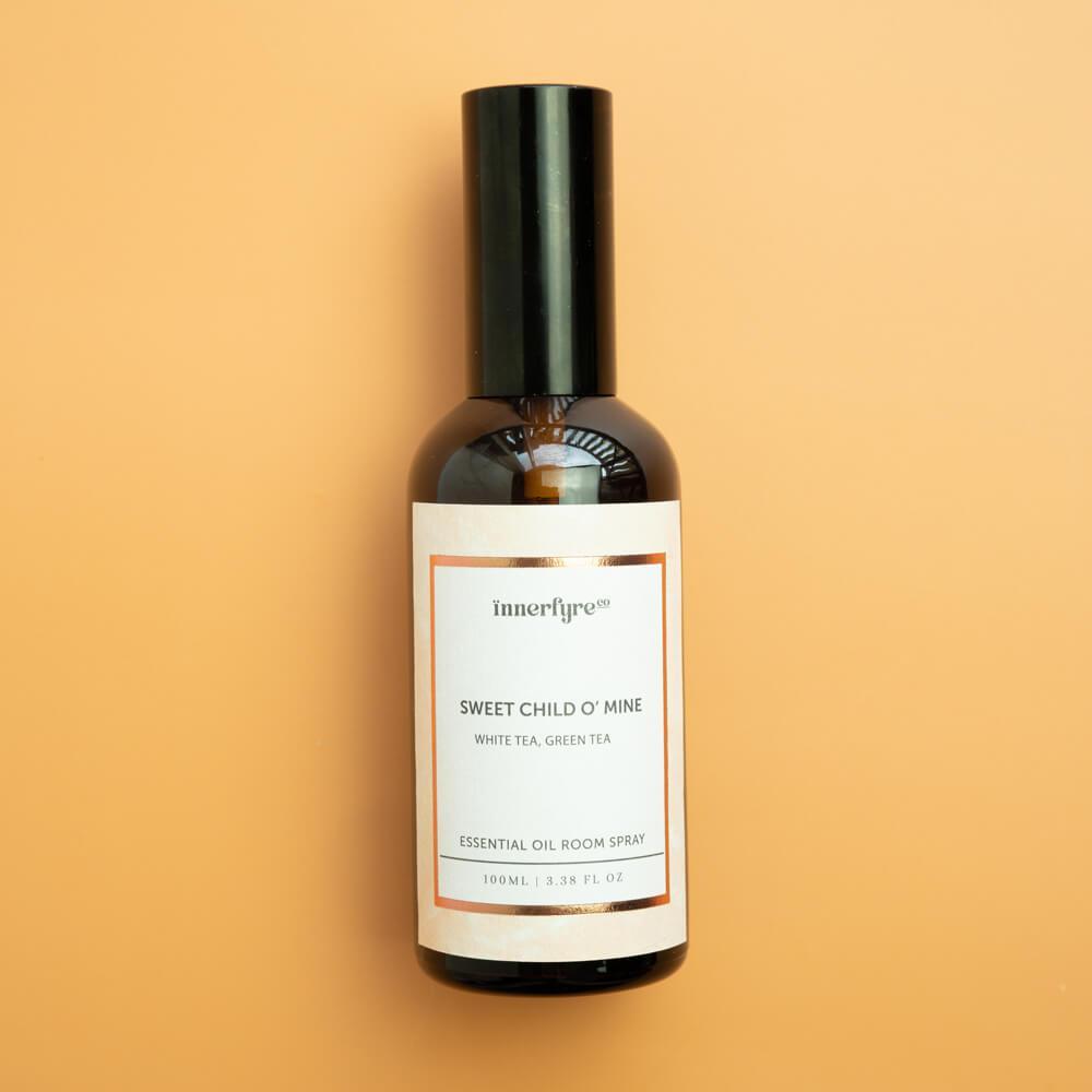 Innerfyre Sweet Child O' Mine: White Tea, Green Tea and Lily Essential Oil Spray