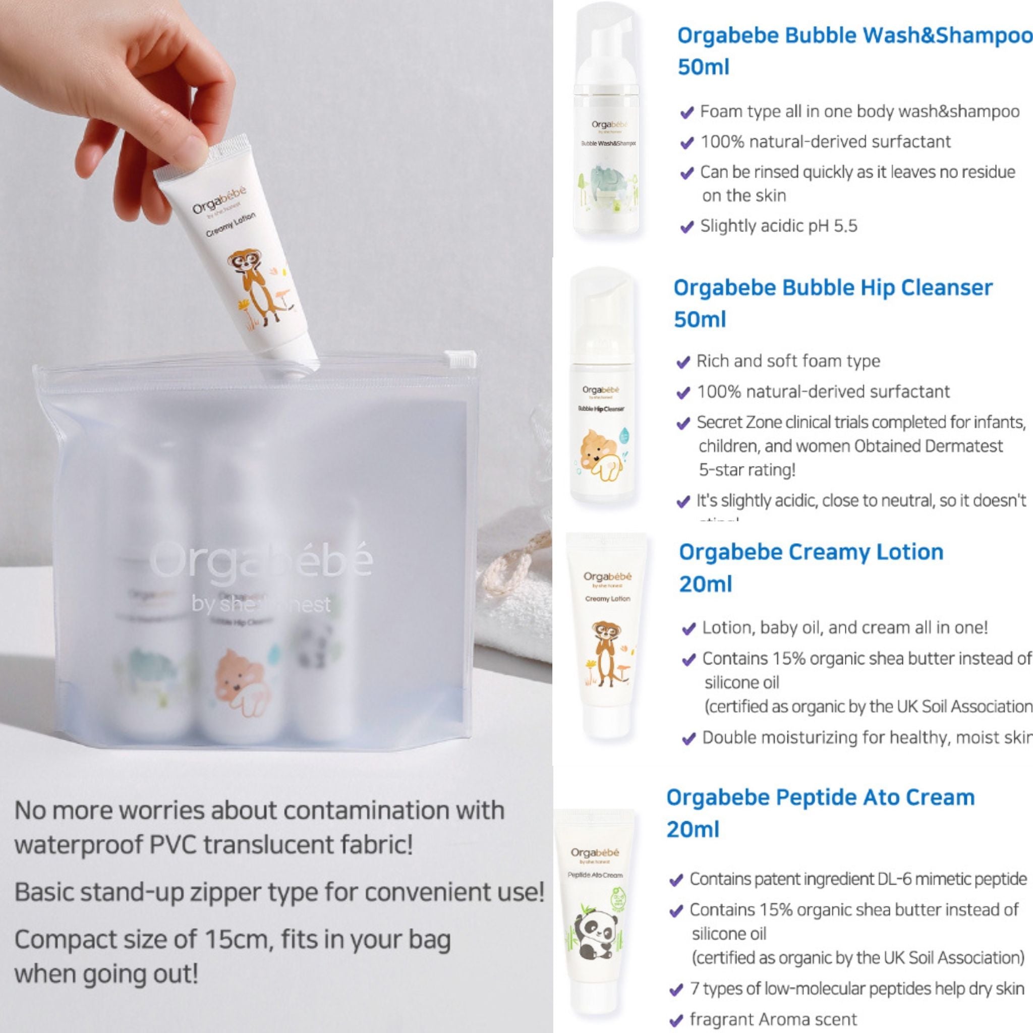 Orgabebe Travel Kit