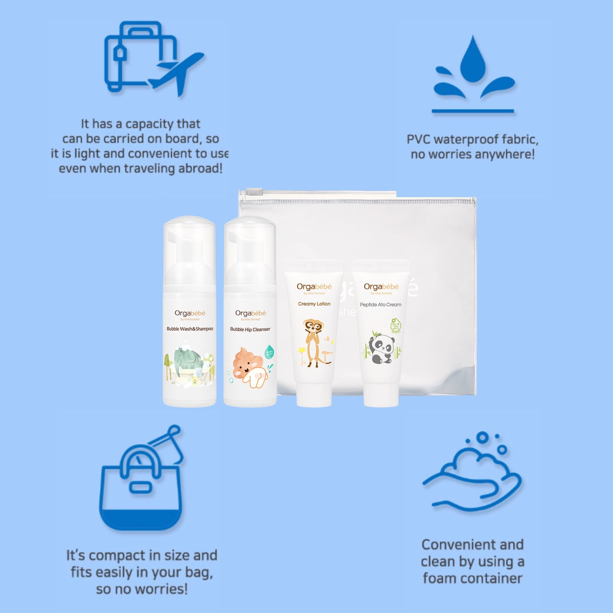 Orgabebe Travel Kit