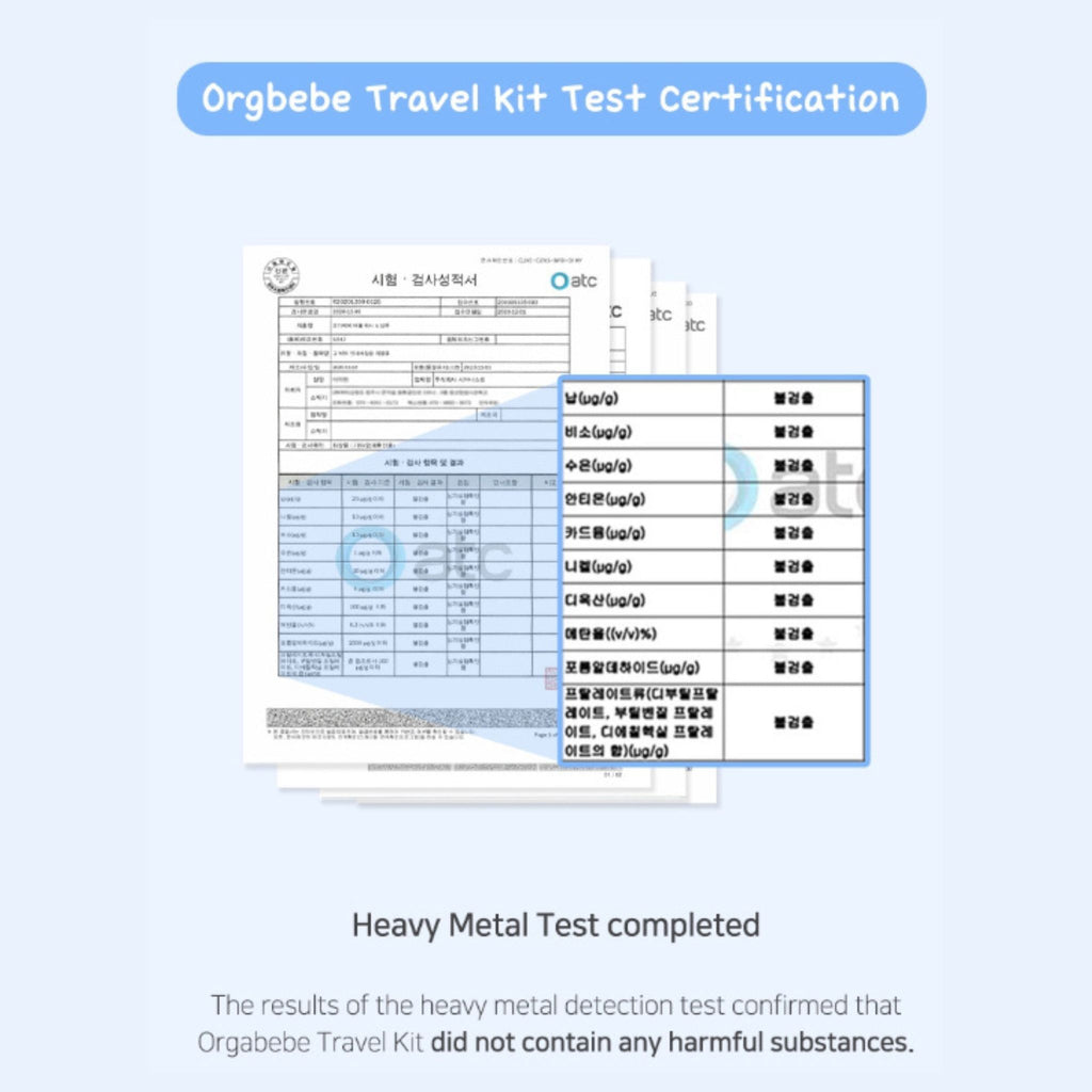 Orgabebe Travel Kit
