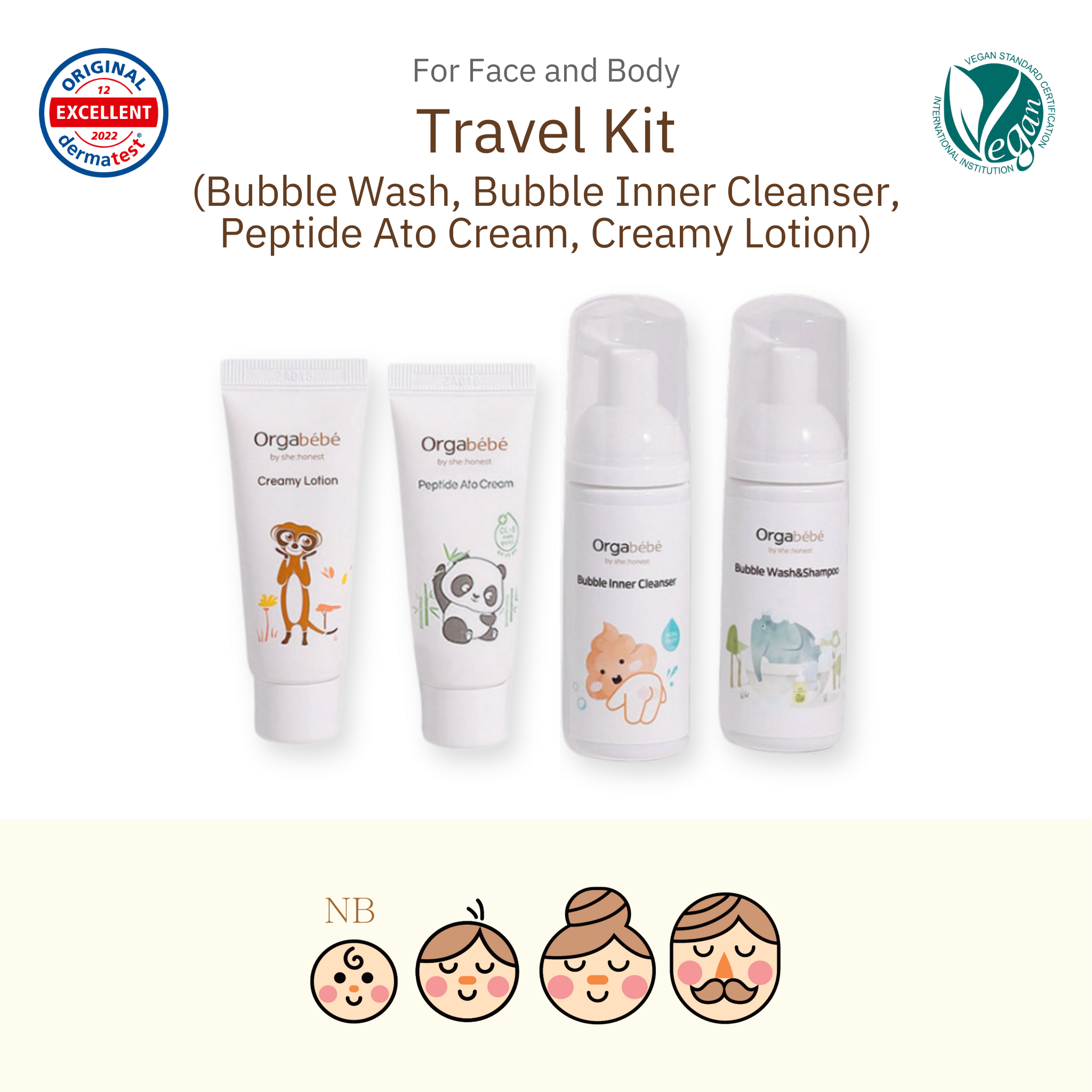 Orgabebe Travel Kit